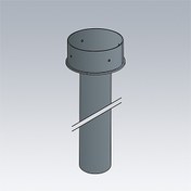 Borne Urba — URBA BOLLARD BASE MGR 500