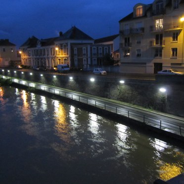 Seine River pathway, France